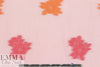 famous designer clipped jacquard - pink/tangerine 1.66 yd