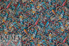 'lyrical paisley' viscose woven - black/multi 2 yd