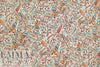 'lyrical paisley' viscose woven - ecru/multi 1.75 yd