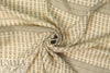 CA designer boho stripe gauzy viscose woven 2.125 yd