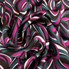 Italian 'Pucc!-esque swirl' silk blouseweight 1.125 yd