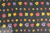 French flowery line-up sheer and drapey viscose woven 2 yd