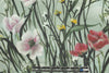French garden clusters sheer and crepey viscose woven