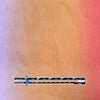 Italian ombre sheer viscose georgette - violet/apricot/rose .875 yds