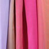 Italian ombre sheer viscose georgette - violet/apricot/rose 1.375 yd