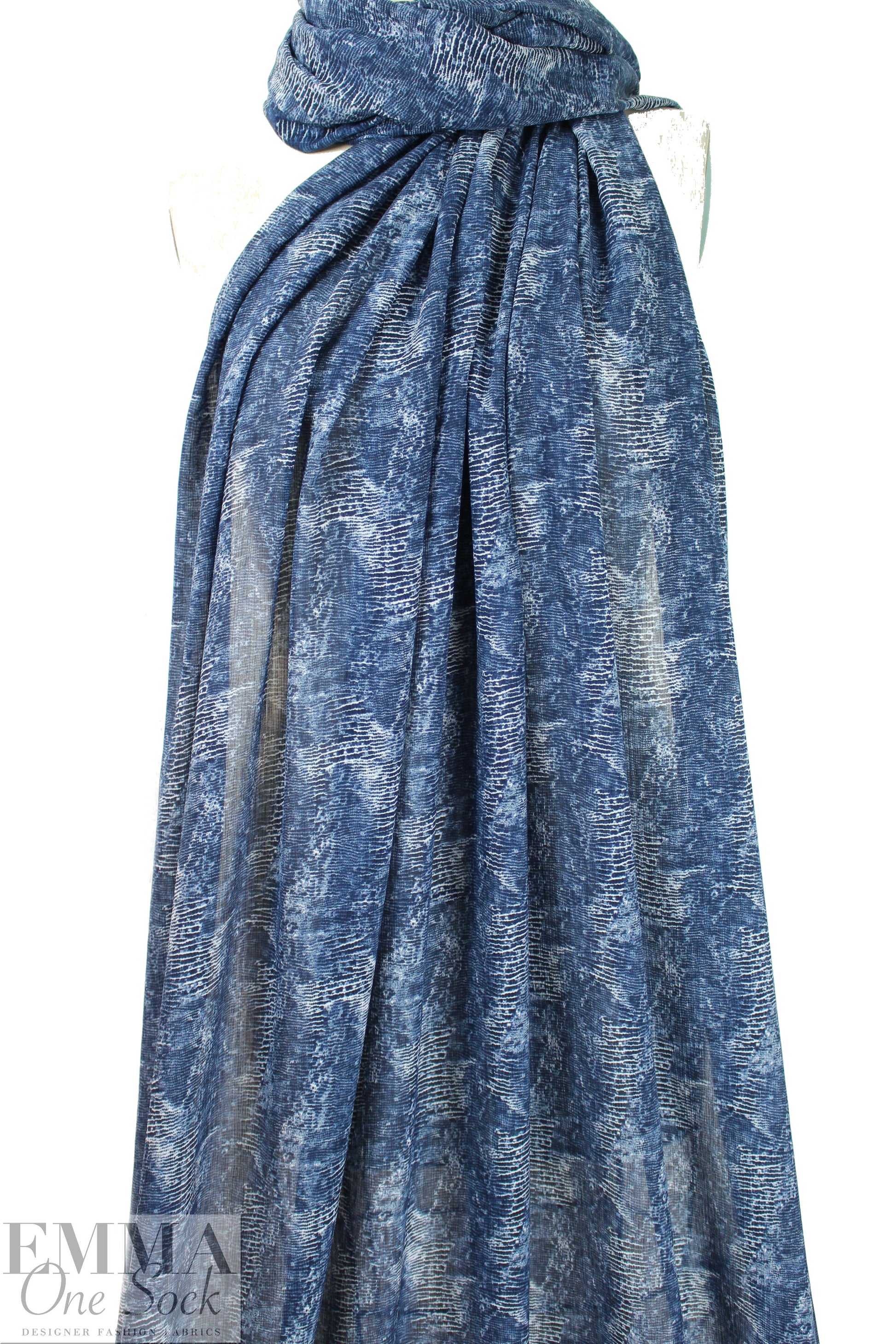 Italian viscose/silk - cellular abstract