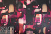 Italian viscose/silk - abstracted shapes