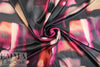 Italian viscose/silk - abstracted shapes 2 yds