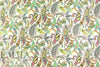 Italian designer viscose/silk 'paisley song' lightweight twill 2.25 yd
