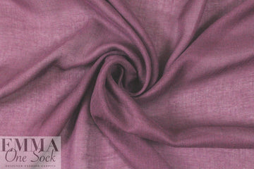 The0ry sheer viscose herringbone voile - plum