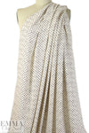 Marc Jac0bs pink dot viscose/silk dressweight woven