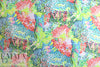 famous designer pointillistic viscose/silk jacquard woven .875 yds