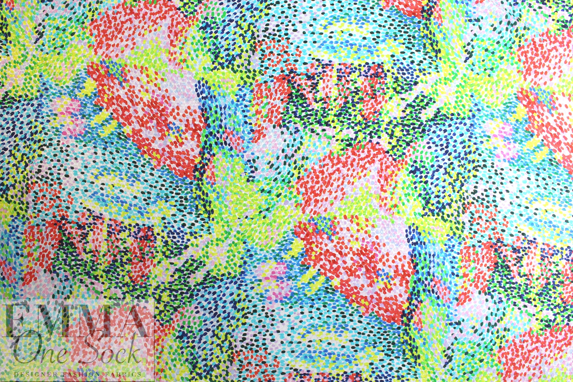 famous designer pointillistic viscose/silk jacquard woven 1.66 yd