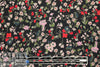 NY designer floral nocturne viscose stretch crepe 3 yd
