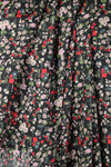 NY designer floral nocturne viscose stretch crepe