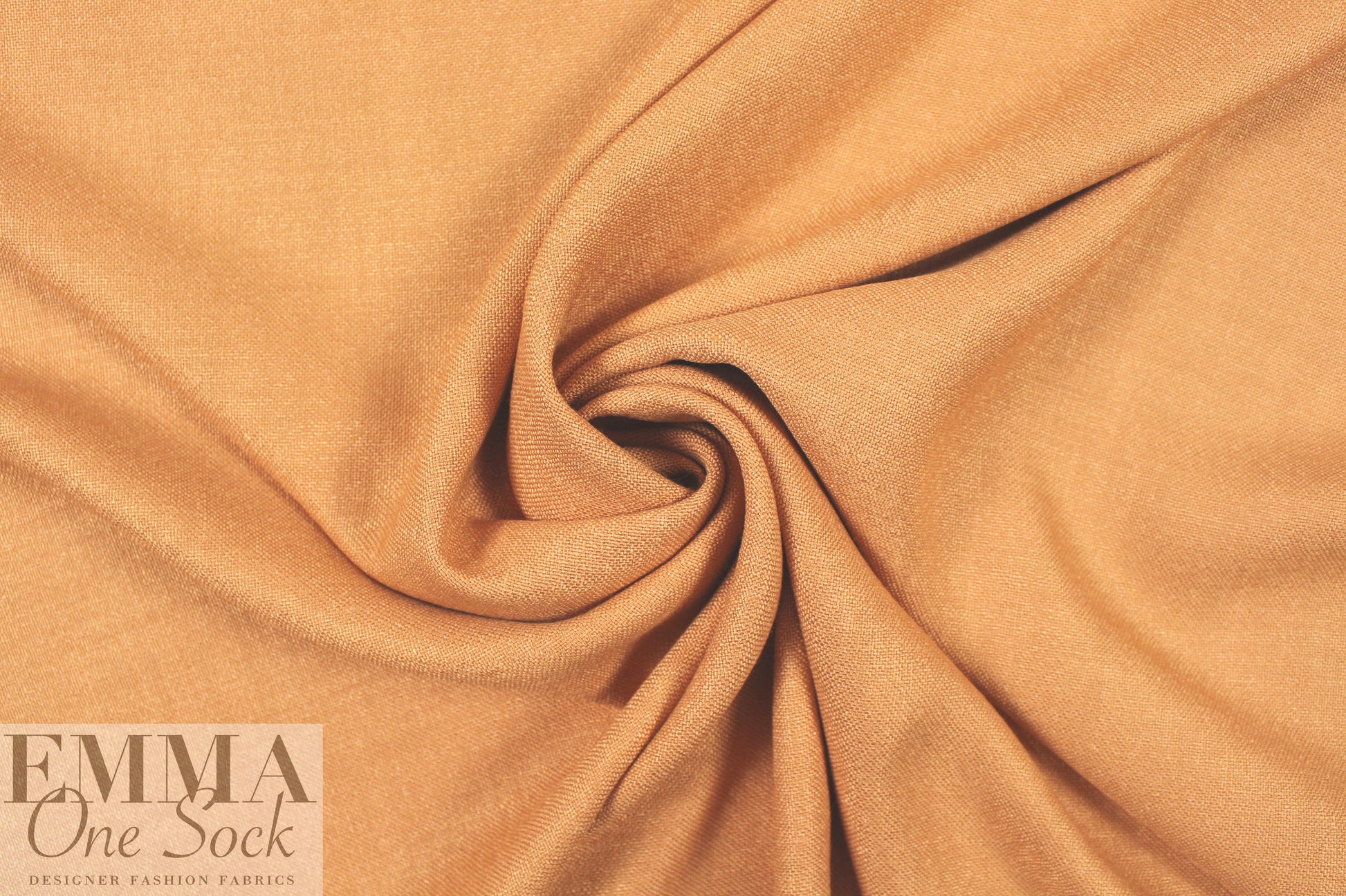 Kh@ite textured viscose woven - apricot
