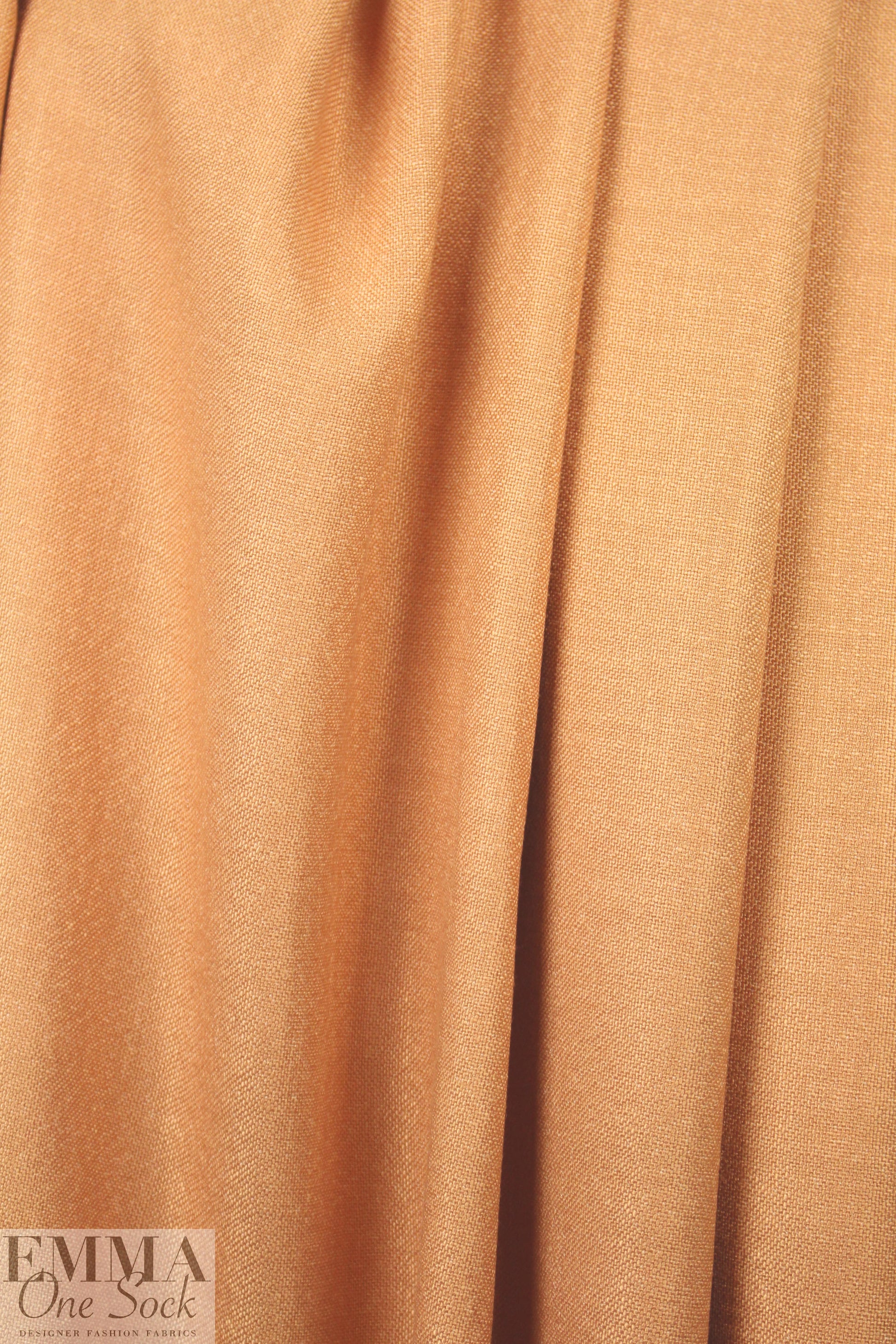 Kh@ite textured viscose woven - apricot
