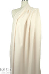 Kh@ite textured viscose woven - alabaster 1.875 yd