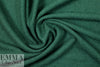 viscose/wool boucle' knit suiting - pine 1.5 yds