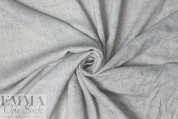 Derek L@m semi-sheer viscose/wool voile - silvery gray