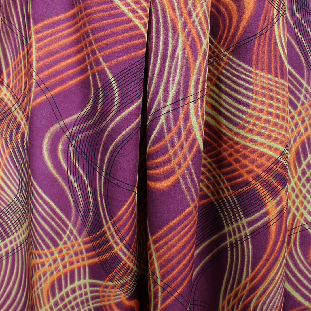 Italian 'light speed' blouse/dress weight viscose woven .75 yds
