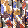 Italian 'tropical earth' printed viscose challis 1.4 yd