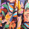 Italian 'painter's garden' printed viscose challis .5 yds