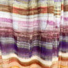 Italian 'techno stripe' viscose challis woven