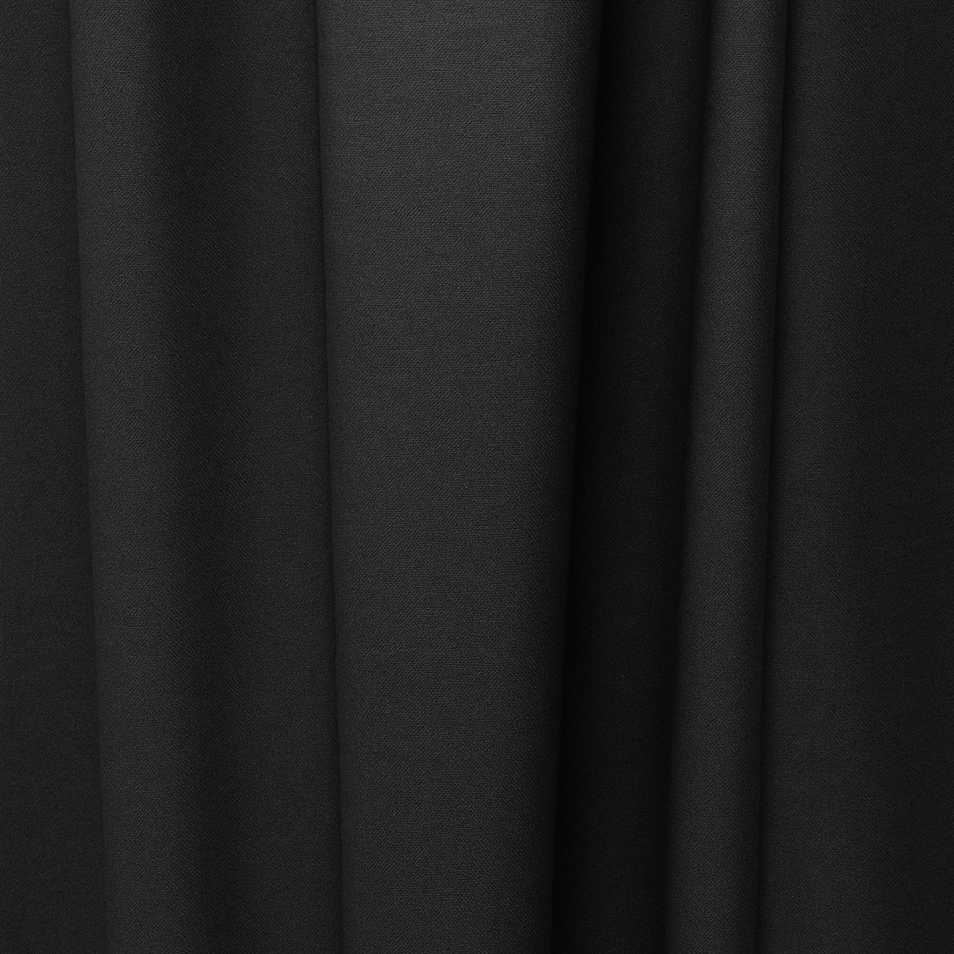 Italian stretch viscose woven - black
