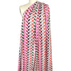 Italian 'herringbone pastiche' printed viscose voile 1.625 yd