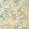 Italian 'toucan paisley' viscose shirting 2 yd