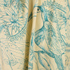 Italian 'toucan paisley' viscose shirting 1.25 yds
