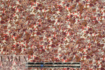 French garden clusters drapey viscose voile woven