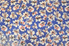 Italian 'painterly flowers' silk/viscose satin woven 2.25 yd