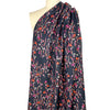 Italian deadstock 'floral cascade' silk/viscose blouseweight 1.75 yds