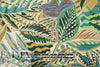 Italian 'verdant leaves' cotton voile 1 yard