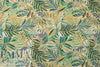 Italian 'verdant leaves' cotton voile 1 yard