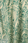 Italian cotton voile vintage botanical print 1.75 yd