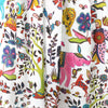 Italian designer deadstock 'folk lore' silk/viscose voile 1.5 yds