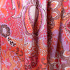 Italian designer deadstock 'splendid scroll' silk/viscose voile 1.625 yd