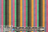 multicolor stripe cotton/rayon voile woven