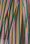 multicolor stripe cotton/rayon voile woven 2.25 yd