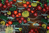 'fanciful landscape' viscose challis woven .625 yds