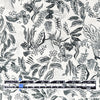 Italian 'botanical in motion' cotton shirting 1 yard