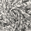 Italian 'botanical in motion' cotton shirting 1.25 yd
