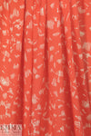 CA designer poppy crosshatch rayon voile