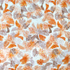 Italian 'tangerine tropics' cotton voile 1 yard