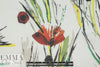 Italian wispy watercolor floral cotton voile