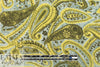 CA designer decorative paisley cotton voile 1.75 yds