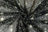 Caroline C0nstas 'deco doodle' cotton/silk voile - black 1.75 yd